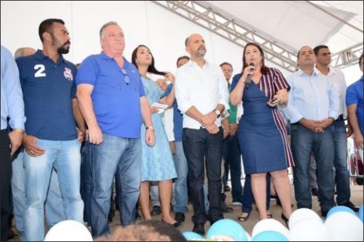 Foto: Discurso da prefeita Cláudia
