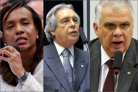 Foto: Tia Eron, Paulo Magalhães e José Carlos Araújo