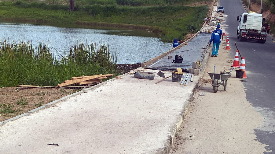Prefeito Neto Guerrieri garante entregar para a população a Praça de Lazer no entorno da Lagoa do Dinah Borges, antes do Natal 7