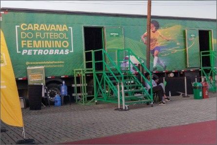 Foto: Divulgação/Caravana do Futebol Feminino Petrobras