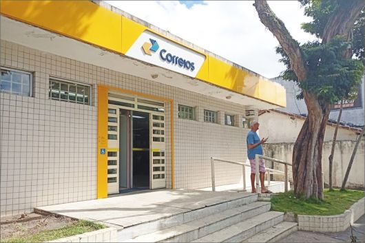 Foto: Agência dos Correios em Eunápolis. Por A Gazeta Bahia