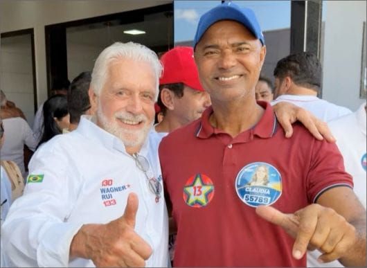 Foto: Ubaldo Suzart fazendo o L. Por A Gazeta Bahia
