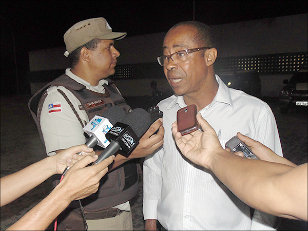 Diretor do presídio, major Gilson Paixão